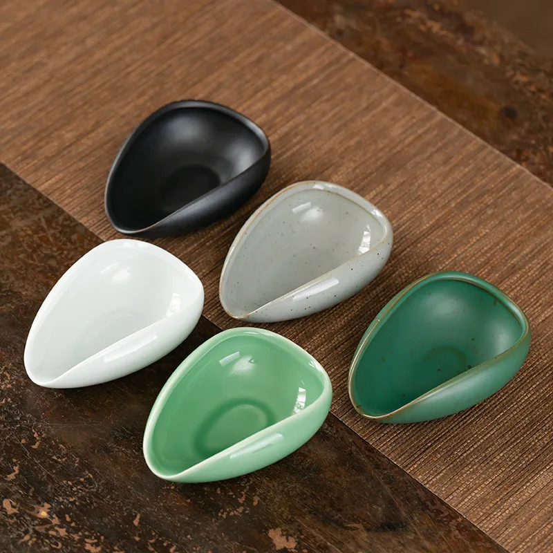 Image of Kaffeezubehör, kompakte Keramikware, Espresso-Bohnen-Schaufel, lebensmittelechter Bohnen-Schaufel für den Einsatz im Café, Teelegeisterte, Kaffee-Geschenk