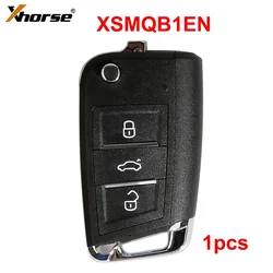 1PCS/LOT Xhorse XSMQB1EN for VW MQB Smart Proximity Remote Key 3 Buttons for VVDI2/VVDI Key Tool