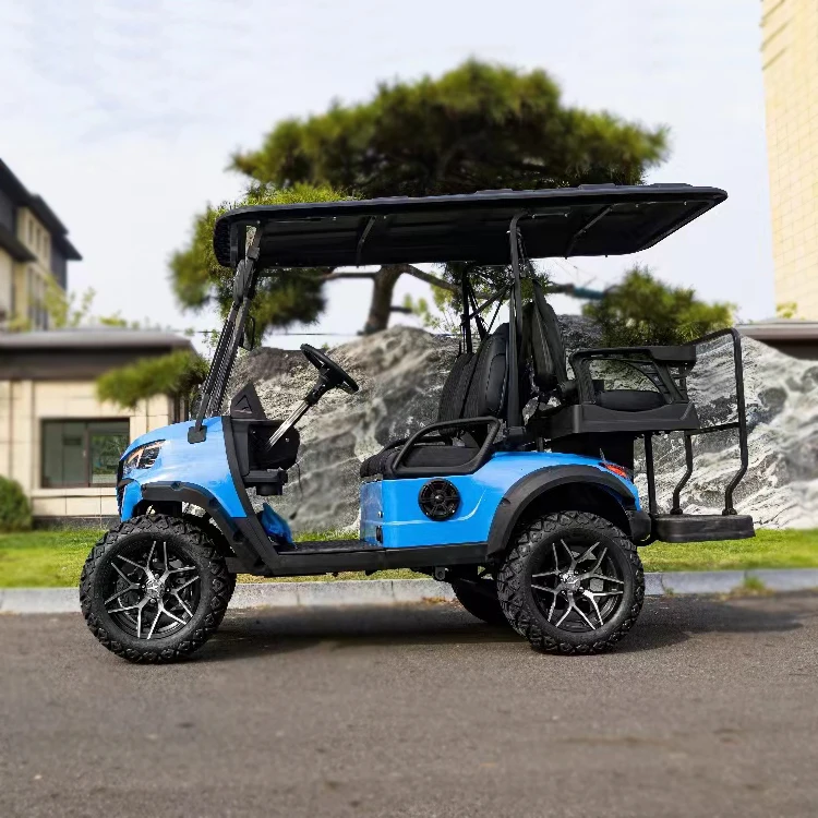 Affordable club 2 4 6 seater chinese electric golf cart car for sale 72V lithium custom comfortable 4 seats electric golf carts