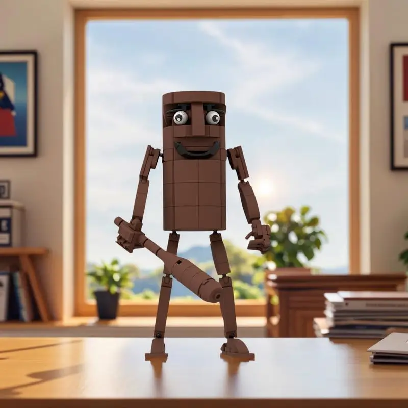 Bausatz für alte chinesische Mythologie, 3D-Holzpuzzle, Tralalero TungTungTungS, Stressabbau, Lernspielzeug