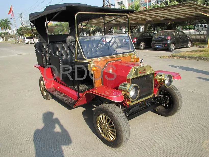 Mobil turis listrik model t golf cart produsen di Cina