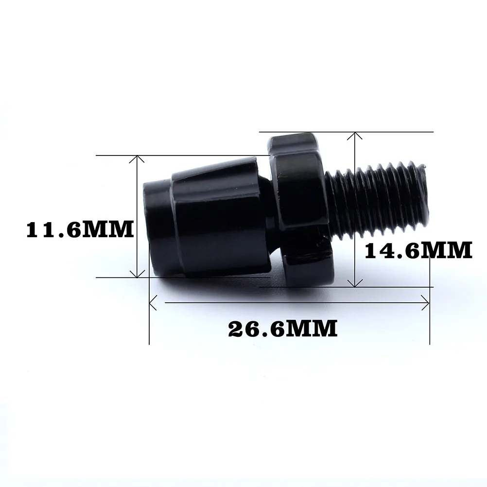 M7 Brake Screw Aluminum Alloy Strong Wear Resistance High Hardness for Road Mountain Fixed Gear Folding Bicycle Black