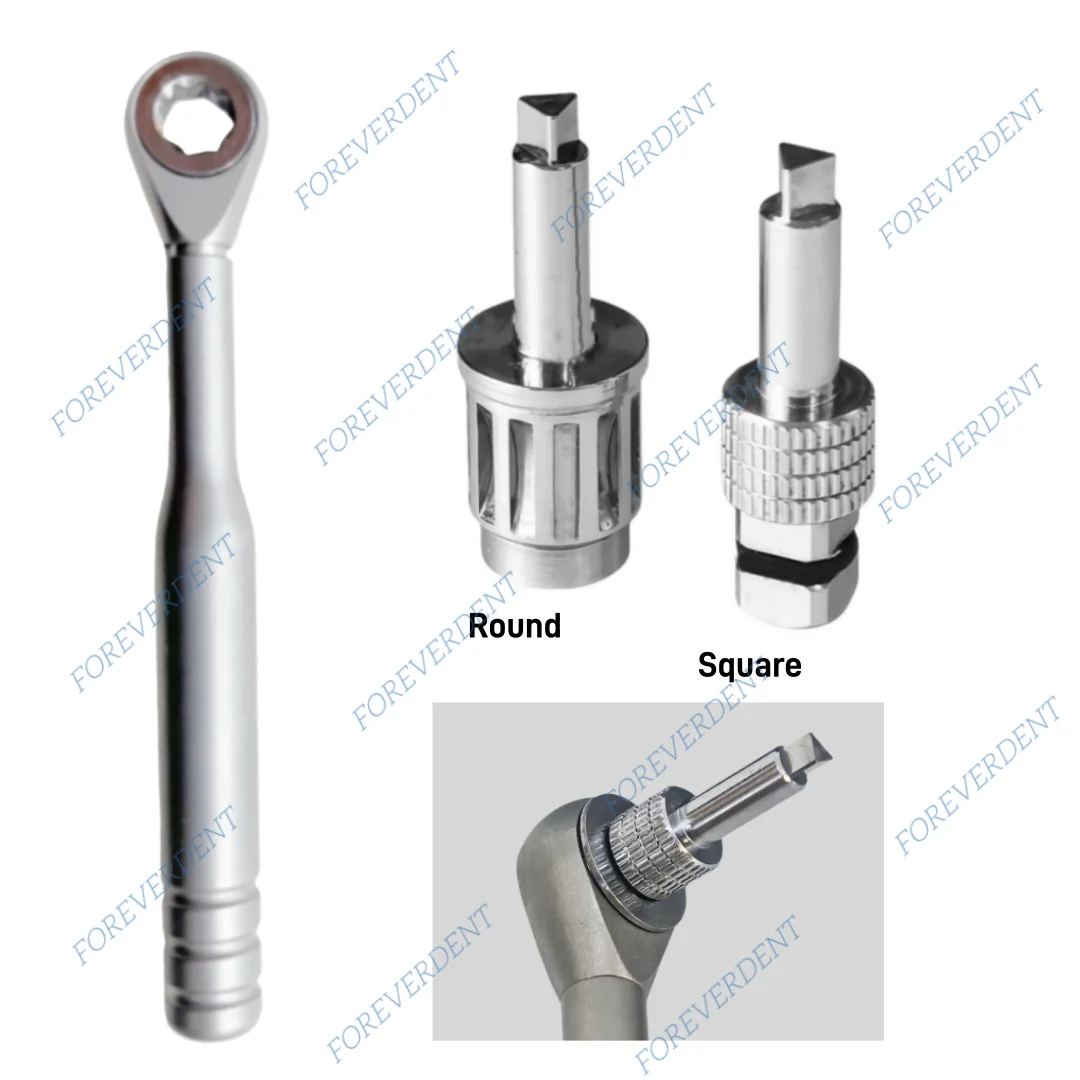 

Dental Locator Abutment Driver Titanium Alloy Manual Screwdriver Torque Wrench Dentist Tool