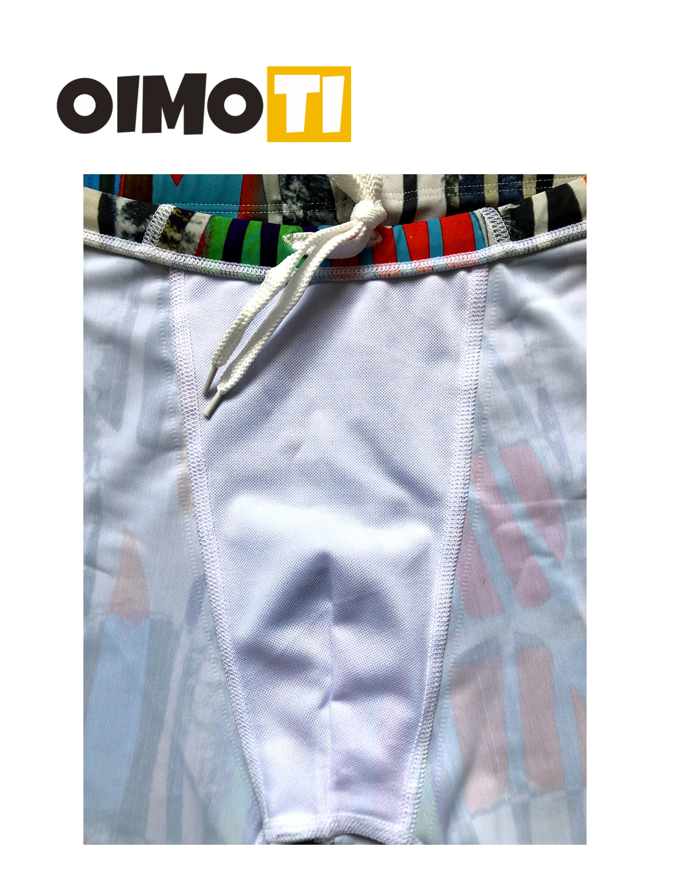 Competitive boxer briefs hot spring swimming pool beach swimming trunks high elastic swimming trunks cartoon swimming trunks