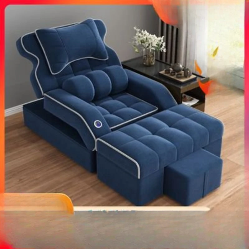 

Multi functional nail and eyelash beauty sofa, foot beauty and foot beauty lounge chair, single person foot bath massage bed