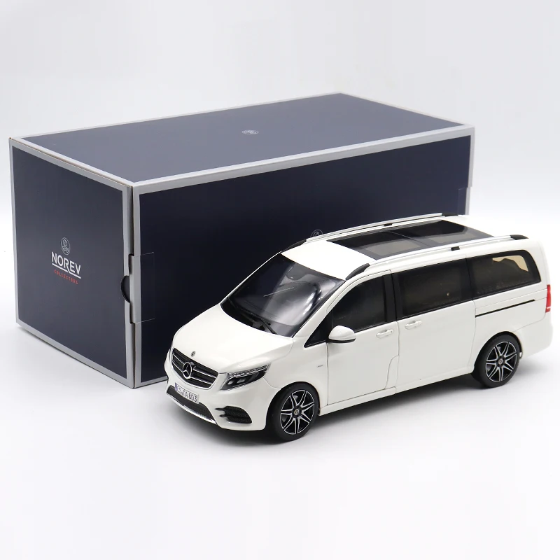Norev 1:18 Mercedes-Benz V-Class AMG White Die-Cast Car