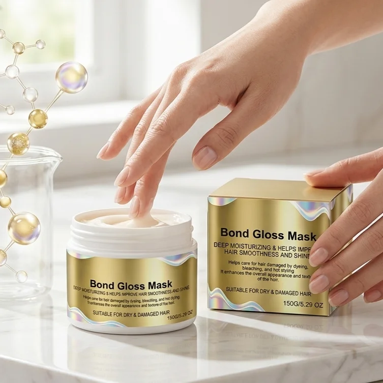 

Bond Gloss Conditioning Hair Mask Nourish Repair Dry Damaged Hair Strengthen Hair Roots Enhance Glossy Soft Smoothing Hair Care