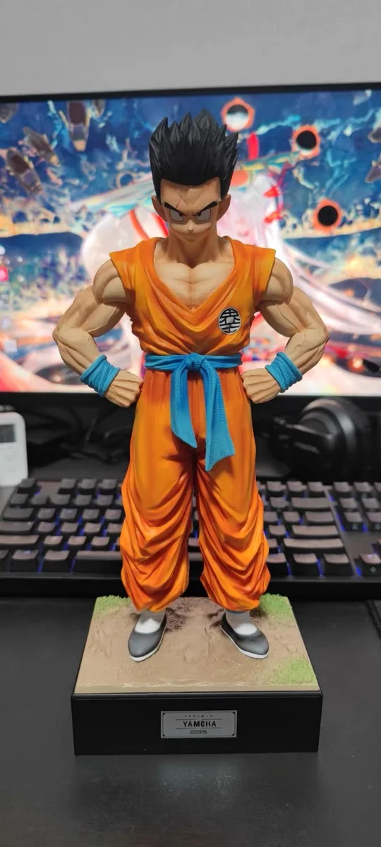 31.5cm Yamcha Action Figure Anime Dragon Ball Z Figuras Toys Manga Dbz Super Saiyan Figurine Pvc  Gift For Kids Model Ornaments