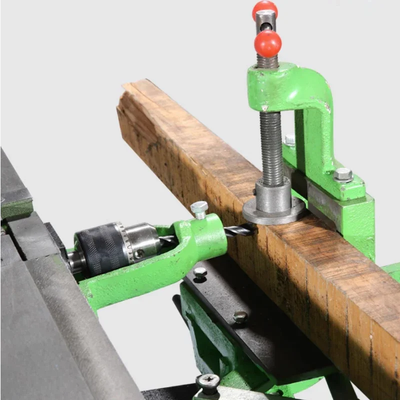 Электрическая деревообрабатывающая настольная пила для сверления, долбежных строгальных врезных инструментов, многофункциональный настольный станок для резки древесины 220/380 В