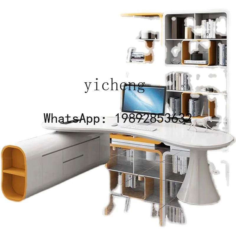 X2  boss table curved creative fashion office medical beauty consulting table manager table home study