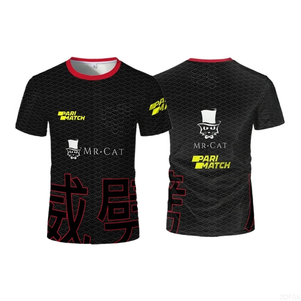 الصيف الأوروبية والأمريكية قمة الموضة احتقان المرور الرياضة الاتجاه الجديد تي شيرت