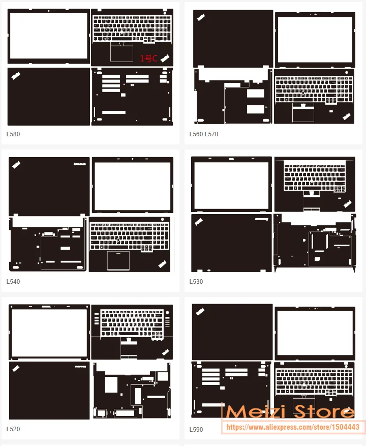 قبل قطع مكافحة بصمات الأصابع ملصق حائط من الفينيل الخدوش ملصق لينوفو ثينك باد L590 L580 L570 L560 L490 L480 L470 L460 L450 L440
