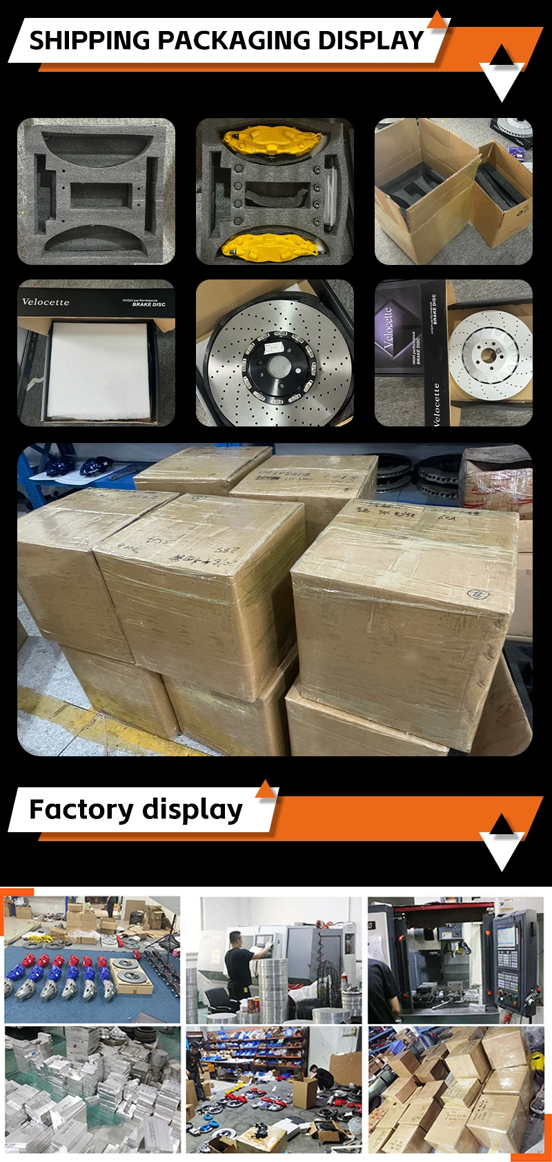 4G0615301E 4G0615601E قرص فرامل أمامي وخلفي مع 5 فتحات قرص دوار فرامل السباق لـ Au di RS6 Avant Quattro(C7/4G5/4GD) #6