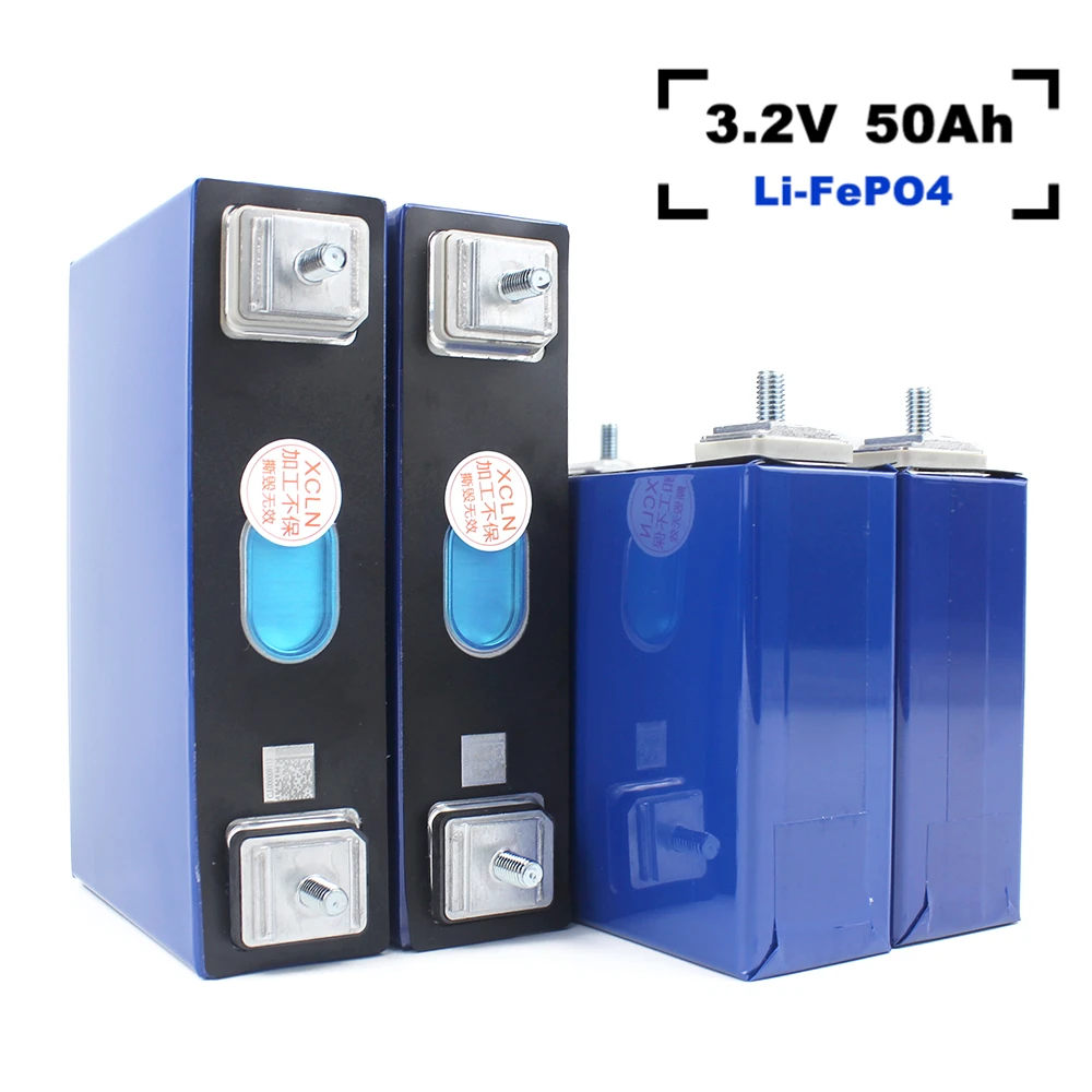 Lifepo4 3.2V 50Ah Rechargeable Batteries Original REPT Cell For Solar Energy Storage Outdoor Power Supply RV Boat 4-16PCS