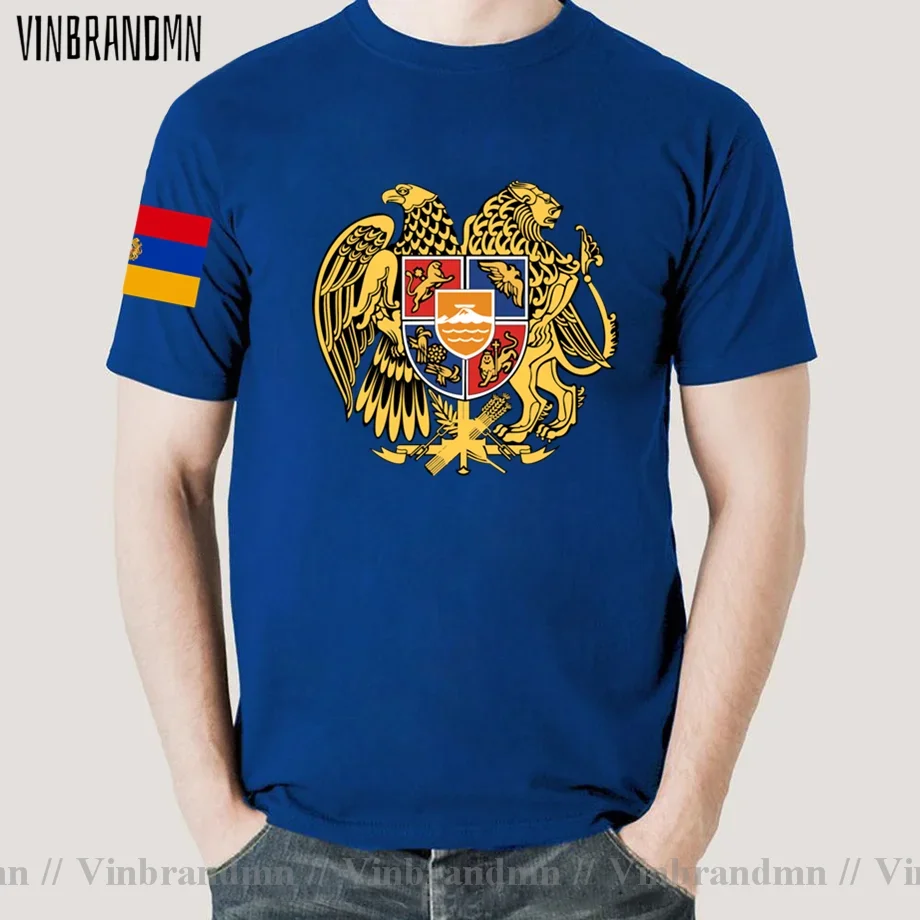 Vintage Classic oversize Tee shirt ARMENIA T shirts men Custom Tshirt Arm of Coat country T-shirts Armenian Nation Flag Clothing