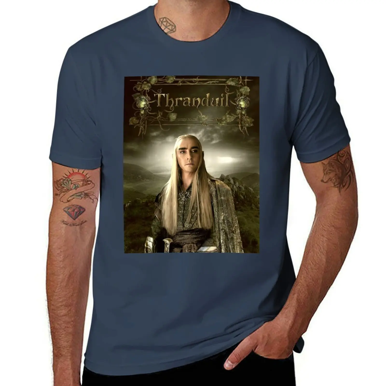 

thranduil - moutian T-Shirt All Weather Casual Short Sleeve