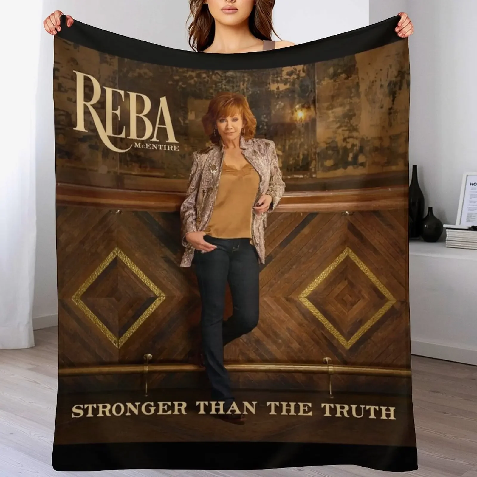 Stronger than the truth Throw Blanket Warm Polar Blankets