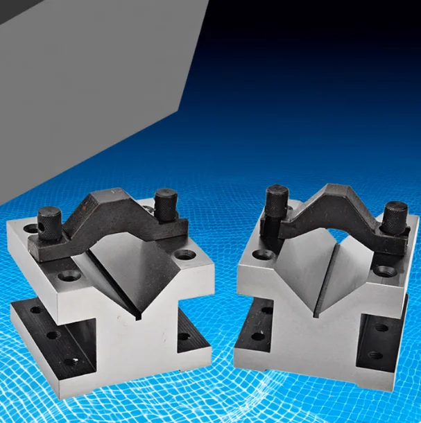 Präzisions-V-Blöcke und Klemmwerkzeug, Messgerät, V-Blöcke-Set, Arbeitshalterung, 150 x 100 x 100 mm, Top-Qualität, SCHNELLER VERSAND