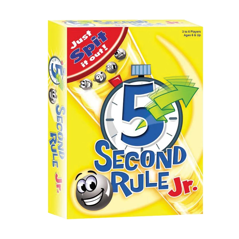 5 SECOND RULE UNCENSORED Zabawna, szybka gra karciana dla dorosłych i nastolatków 17+ Idealna na noc karcianą z przyjaciółmi