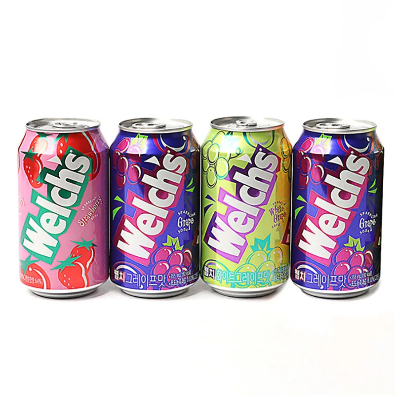 [Nongshim] Welch Mix Pack (Erdbeere/Traube/blaue Traube) 355ml - 4 Dosen