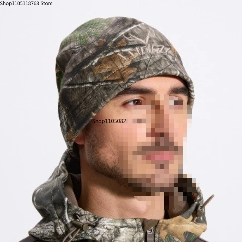 Warm Hunting Camouflage Cold Cap Outdoor Windproof Riding Concealment Cap Camping Warm Hat