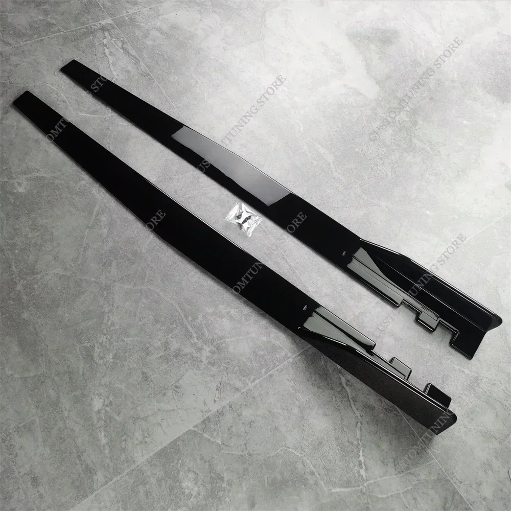 Side Skirt Splitter for Kia Cerato Naza Forte Koup TD 2008 2009 2010 2011 2012 Lip Spoiler Diffuser Tuning Bodykit Accessories