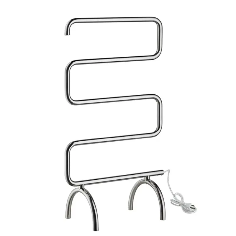 2026 OEM ODM  Electric Heated Towel Rail PVD Wall Mounted Heating Towel Dryer Rack Warmer Towel Radiator AF-SS0008