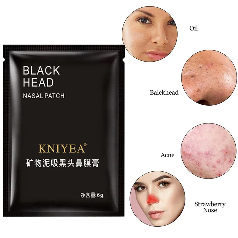 Blackhead Remover Mask Black Face Mask Acne Treatments Peel Off Black Mask From Black Dots Skin Care 3/5/6/10 packs