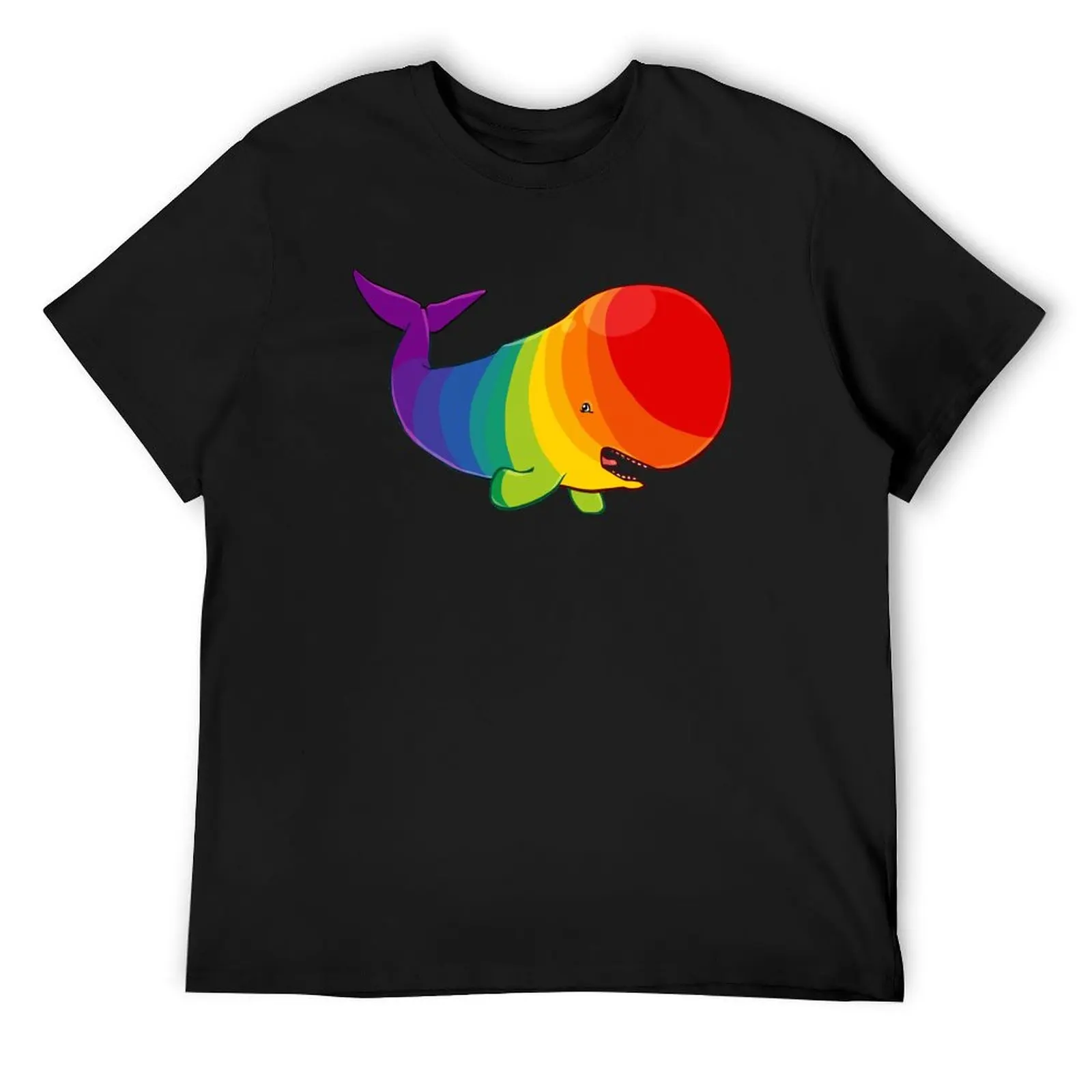 Homosexuwhale - no text T-Shirt kawaii clothes man t shirt custom shirt plain black t shirts men