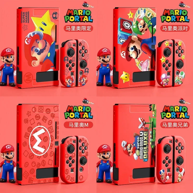 Cartoon Super Mario Protective Cover for Nintendo Switch Soft Case Shell Console Anti-fall Shockproof Anti-fingerprint Case New