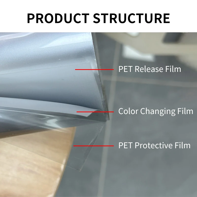 리디 카멜레온 비닐 랩 자동차 랩핑 페이퍼 스티커 펫 미라지 문 라임 자동차 필름 비닐 랩 롤