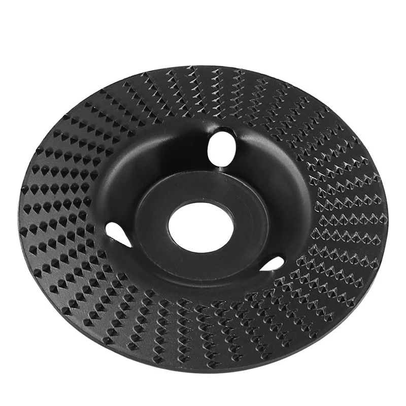 Blade Round Style Wood Angle Grinding Wheel Abrasive Disc Wood Carving Sanding Rotary disc Tools for 22mm Bore 125 Angle Grinder
