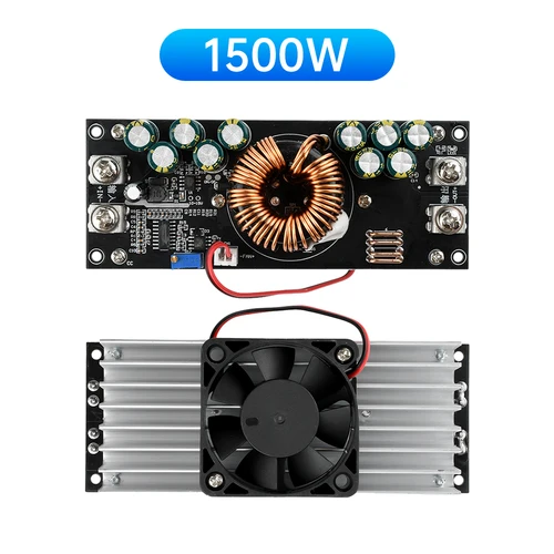 Imagen 2 del producto Convertidor Buck DC-DC de 1500W/1200W, 15-90V a 2,5-72V, 50A, módulo reductor ajustable de voltaje constante, alta eficiencia