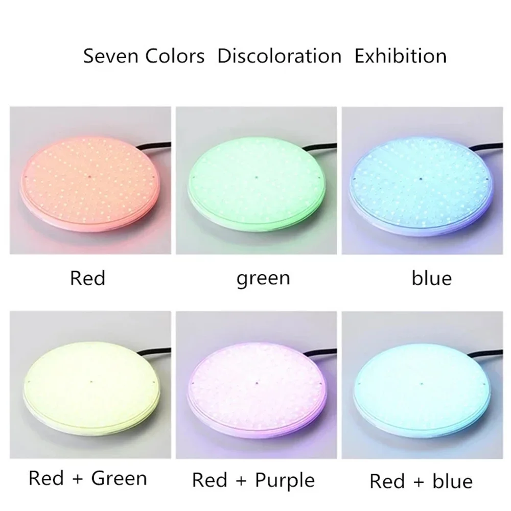 45W Swimming Pool Light With Remote Controller RGB Multi Color Outdoor 35W LED Underwater AC/DC12V 18W 25W IP68 Waterproof Lamp