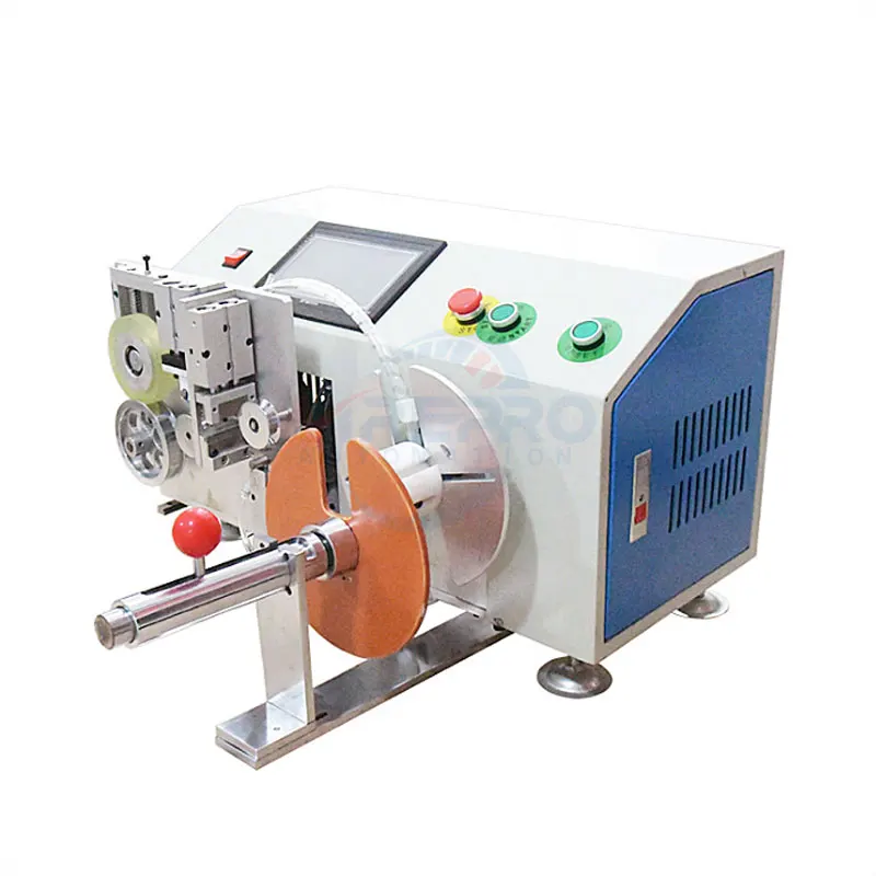 HB-M02 Automatic metering length cutting wire bobbin rewind spooling machine measuring winder machine