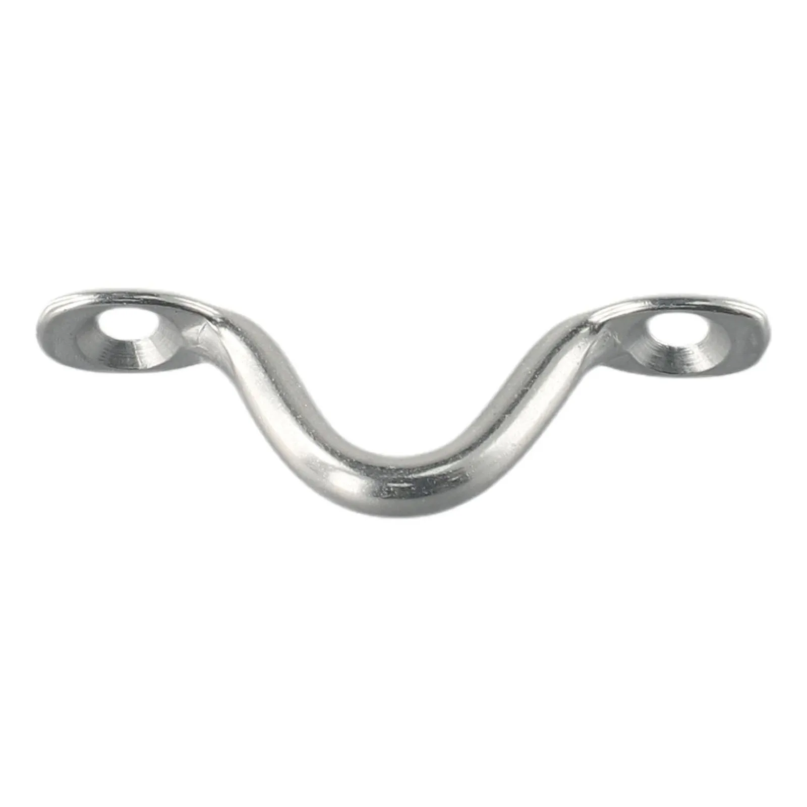 

Marine Grade Stainless Steel Wire Eye Straps Strong and Reliable Suitable for Boat Deck Tie Down Fender Hook Canopy 4Pcs