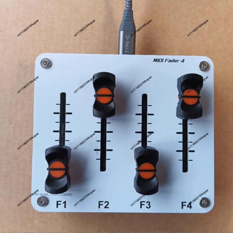 4-channel-midi-push-rod-42mm-fader-custom-cc-information-usb-interface-music-host-software-controller