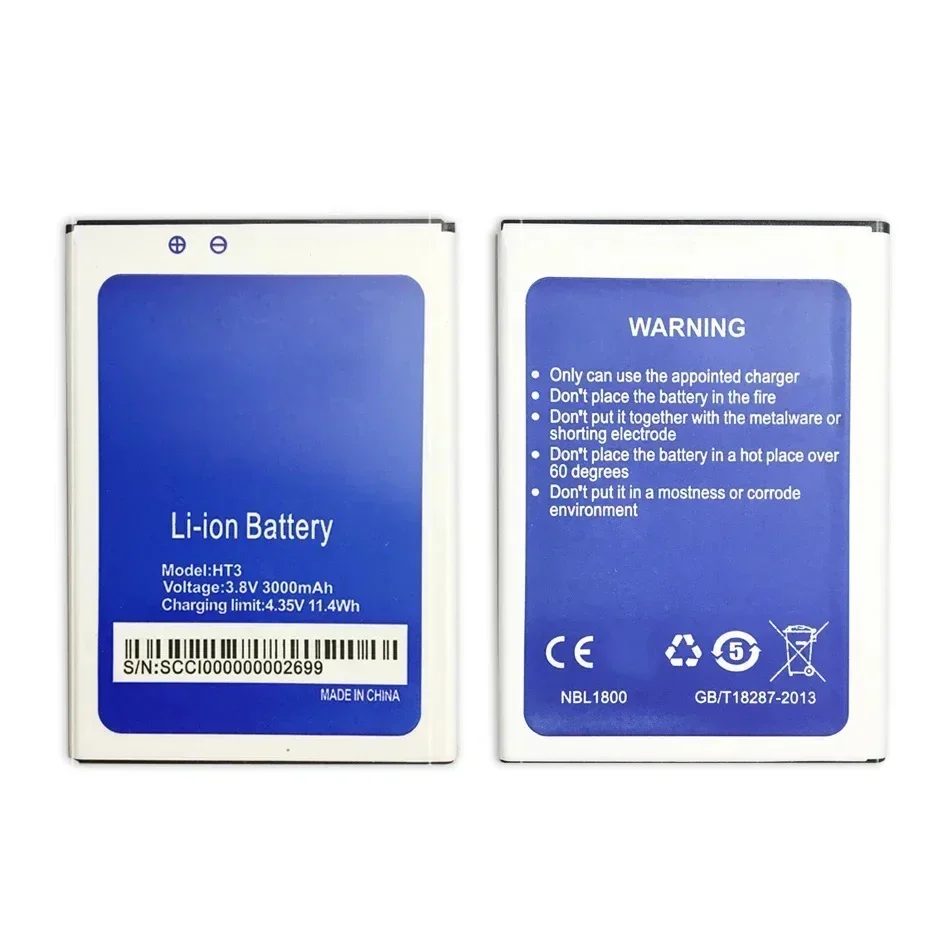 Battery For Homtom HT3 Pro Mobile Phone Batteries