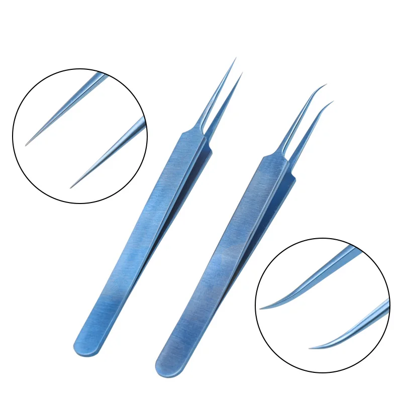 Hair Transplant Implanter Forceps Titanium Alloy Hair Transplant Instrument