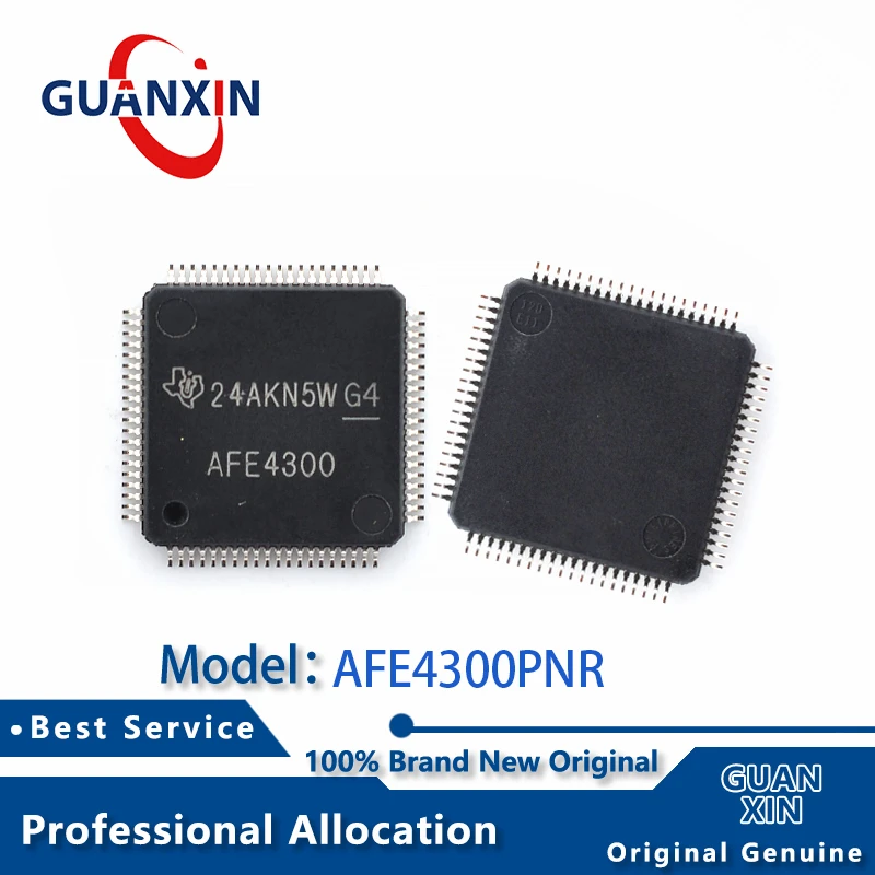 

100% New AFE4300PNR AFE4300PN Marking AFE4300 LQFP-80 AFE4300P