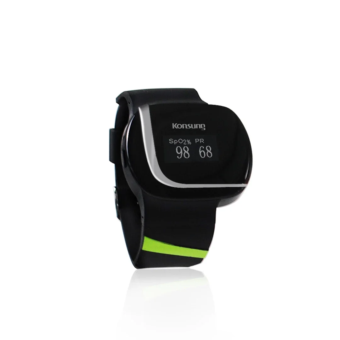 SONOSAT-W01LT watch type IPX1 smart  pressure wifi SpO2 wrist pulse oximeter with App support