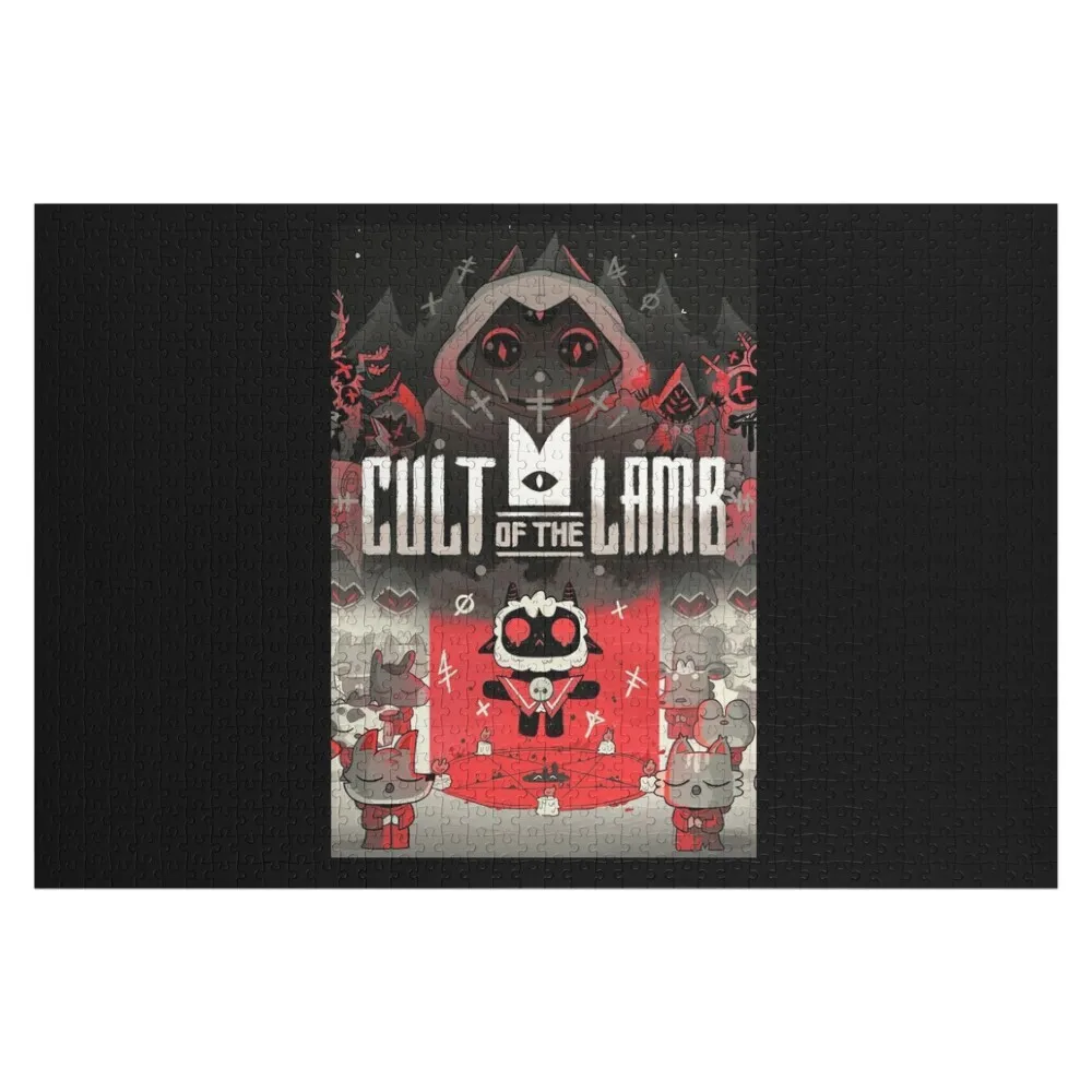 

Cult Of The Lamb Jigsaw Puzzle Anime Picture Photo Custom Name Child Toy Puzzle