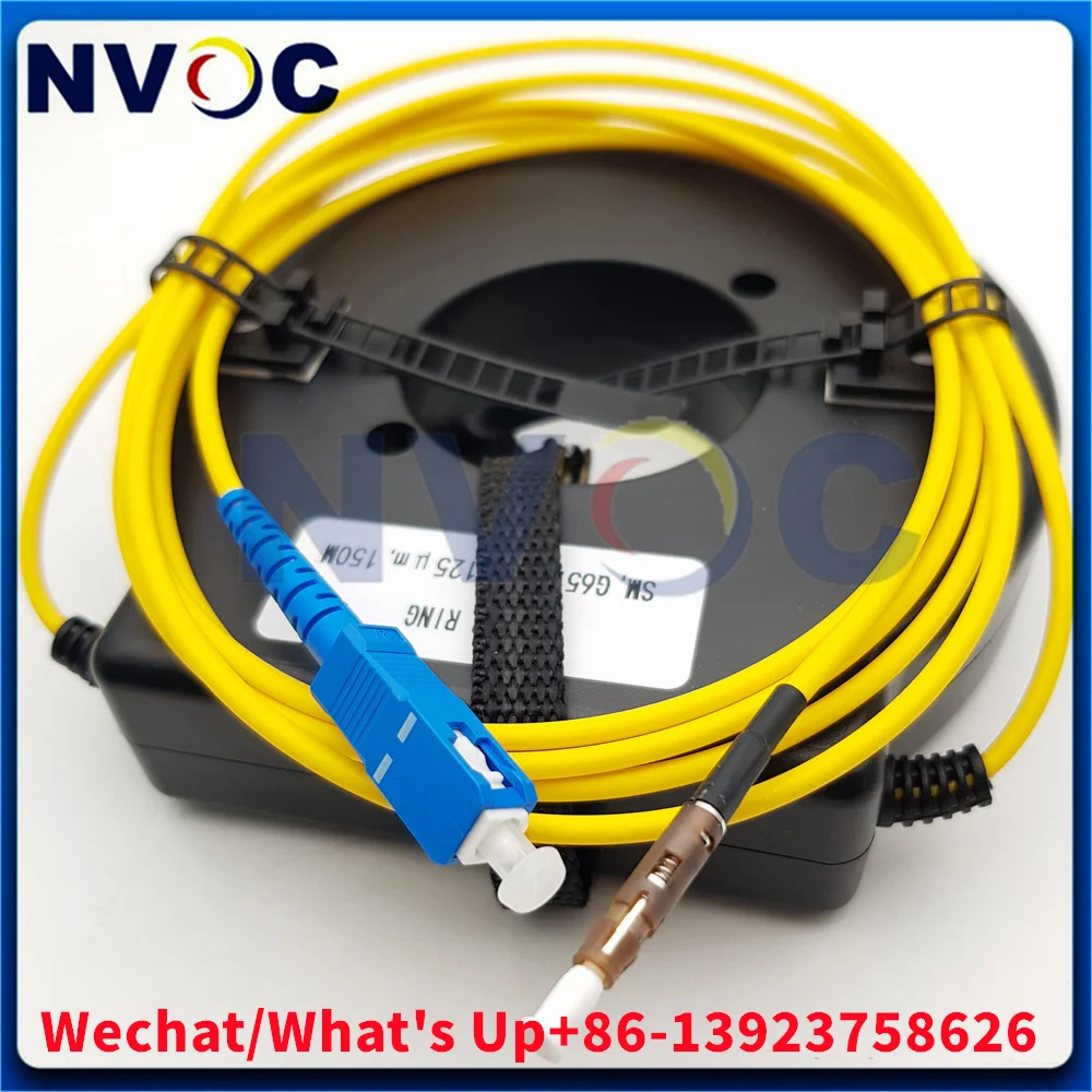 150mg657a2scupc-on-i-pf2-female-contact-on-o-p-dead-zone-extension-lead-bared-fiber-otdr-launch-box-for-measuring-smpte-cable