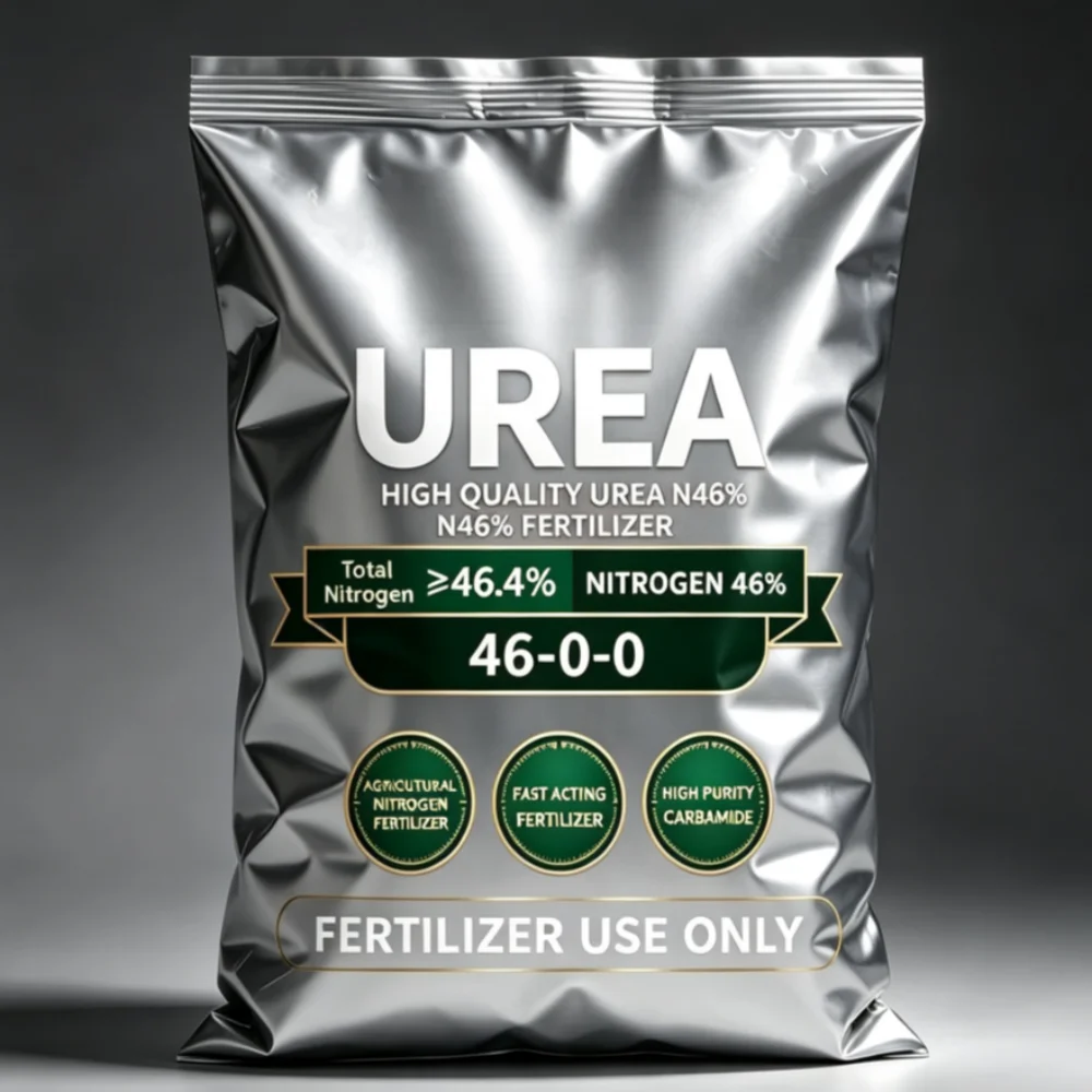 High Quality Urea N46% Fertilizer Agricultural Nitrogen Fertilizer Carbamide Fast Acting Fertilizer High Purity Carbamide