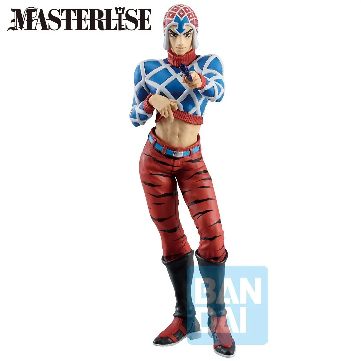 В наличии оригинальная фигурка Bandai Spirits Ichiban Kuji Jojo No Kimyou Na Bouken - Ougon No Kaze - Guido Mista Anime Figure Action Figure