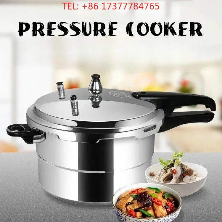 Kitchen Pressure Cooker Cookware Soup Meats pot 18/20/22 cm Stove/Open Fire Pressure Cooker Outdoor Camping Cook Tool Steamer