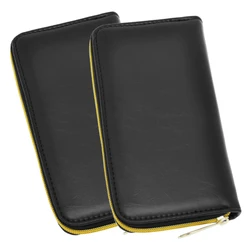 Good Leather Case Professional Hairdressing Scissors Bag 2pcs or 4pcs Scissors Storage Bags Barber Holster Pouch Holder C0018A