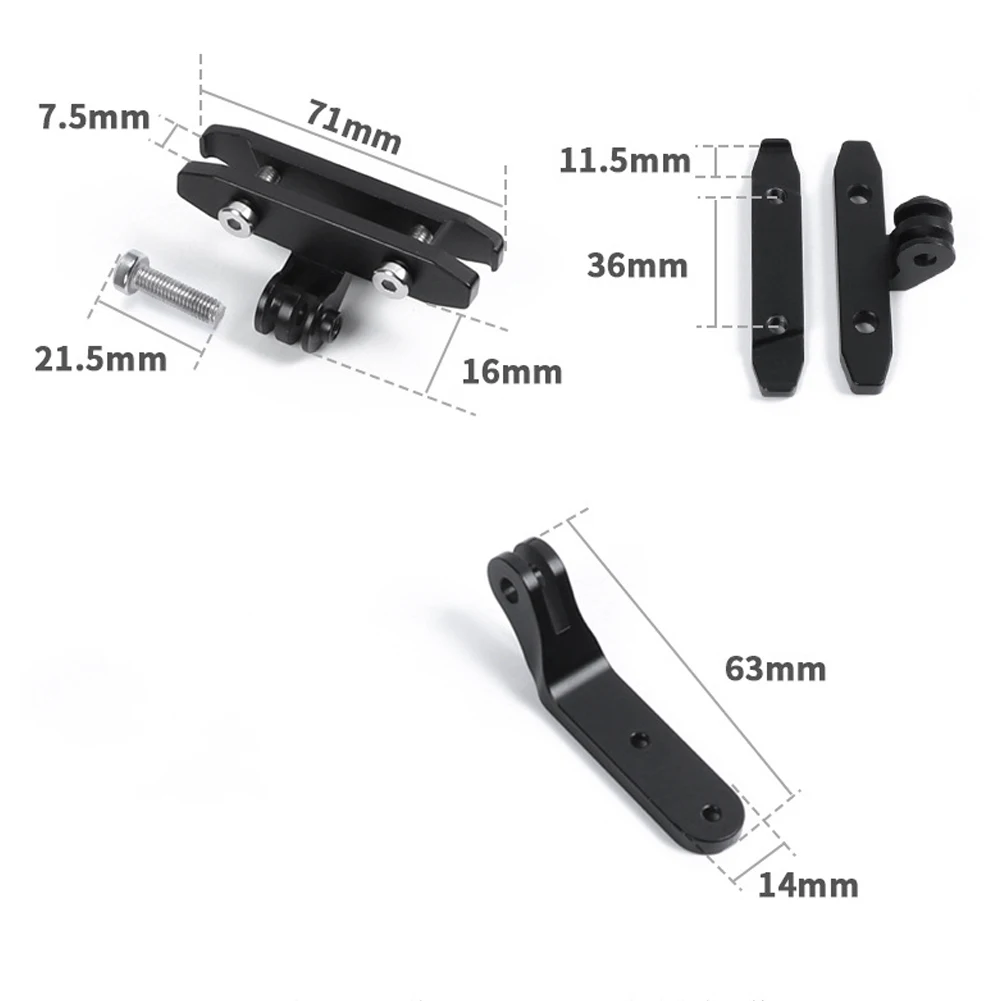 Bicycle Saddle Bow Mount Bike Seat Support Bracket Rearview Radar Holder for Garmin Varia RCT715 Rearview Radar Taillight Parts