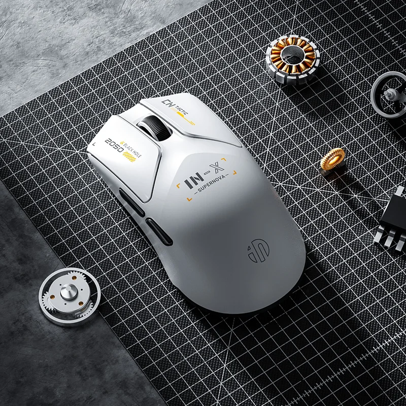 

Inphic INX 39 г/45 г Сверхлегкая беспроводная мышь 8K PAW3395 игровая мышь для небольших и средних портативных игровых мышей