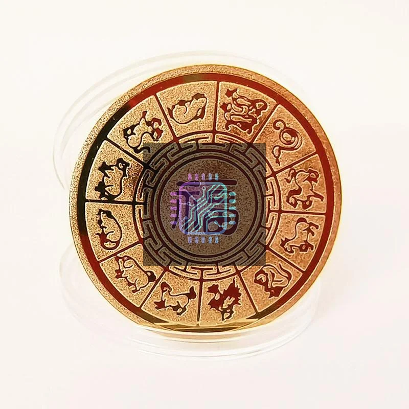 Year Of The Goat 2027 Zodiac Collectible Coins Memorable Souvenir For New Year Delights